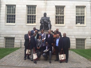 Walking around Harvard with the ministers of health