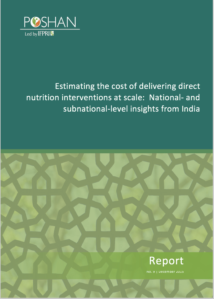 Estimating the Cost of Delivering Direct Nutrition Interventions at Scale