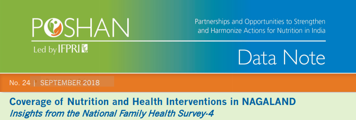 Coverage of Nutrition and Health Interventions in NAGALAND: Insights from the National Family Health Survey-4